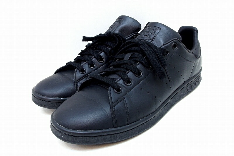 【中古】adidas アディダス  立場し損ない STAN SMITH スニーカー 中核グループ黒いこと メンズ  28.0糎 FX5499 kz5208231674