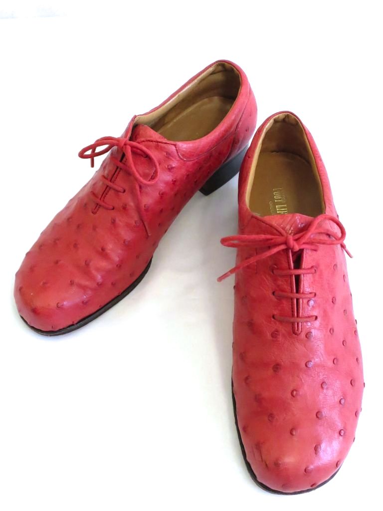 【中古】 FOOT LIFE YAMAMOTO フットライフヤマモト 中目黒 レア オー伸ばすこと  ・23.5 H06FY001 赤いこと sy5022228184