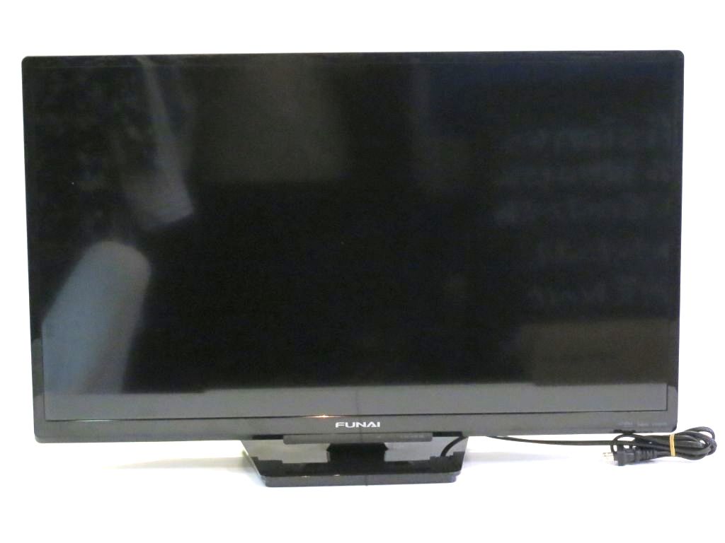 【中古】FUNAI 32V型 液晶ハイビジョンテレビ 2チューナー 128GBメモリー付属 外付けHDD裏録対応 FL-32HB2000 ブラック kb5212233227【個別送料】※直接引取OK|BRAND VISION ブランドビジョン