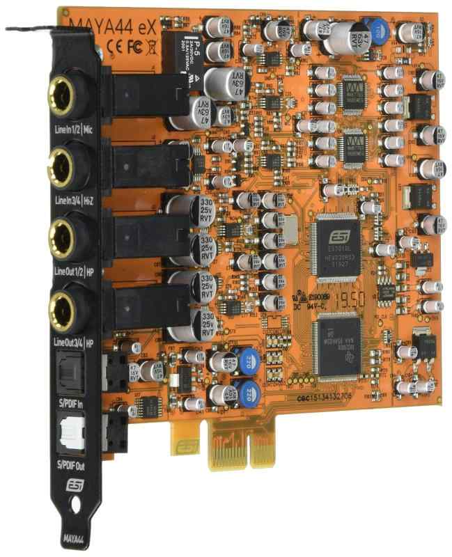 ESI MAYA44 eX 【PCIe オーディオインターフェース】|ビジョンストア