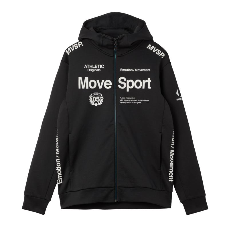 MOVESPORT(ムーブスポーツ) スウェットデサント 【ACTIVE SUITS】DRY オーセンティック スウェット フーディー 石川祐希着用 高通気 快適 動きやすい トレーニング ランニング ウォーキング メンズ｜ビジョンストア