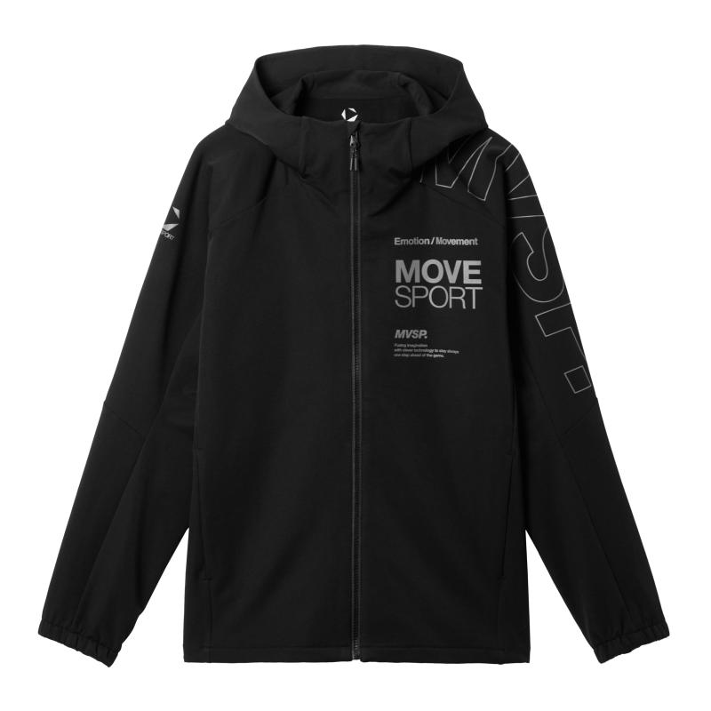 MOVESPORT(ムーブスポーツ) クロスデサント 【ACTIVE SUITS】HEATNAVI ソフトシェル フーディー クロスジャケット 石川祐希着用 快適 動きやすい ストレッチ 保温 トレーニング ランニング ウォーキ