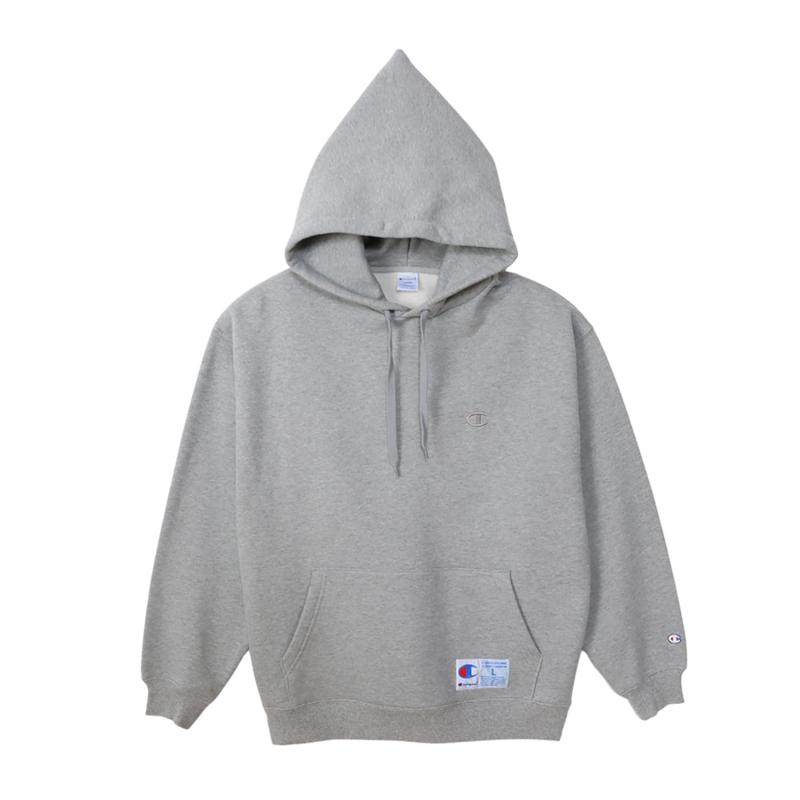 スウェット 長袖 COTTON USA LooseFit ワンポイントロゴ フーデッドスウェットシャツ アクションスタイル C3-Y135｜ビジョンストア