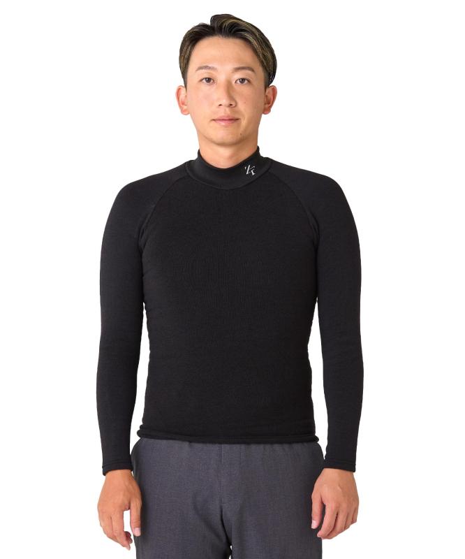 【ZEROFIT】ヒートラブ 2025年モデル モックネック 長袖 ゴルフ 1枚でコートを超える暖かさ メンズ レディース/ゴルフ バイク アウトドア キャンプ 防寒 インナー アンダーウェア スポーツ ス