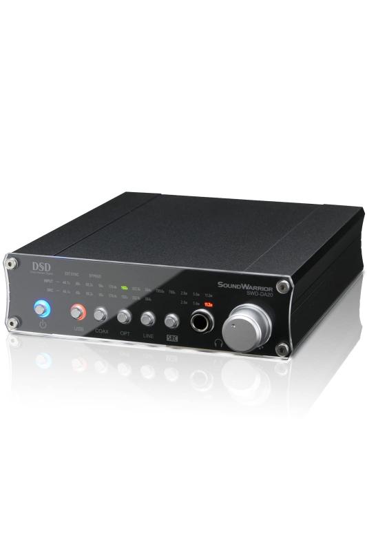 SOUND WARRIOR クロック入力機能付 高機能 USB D/Aコンバーター 日本製 SWD-DA20-SD