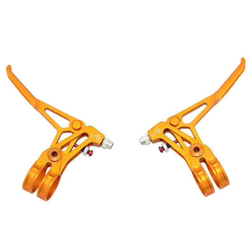 KCNC V6 Fully CNC Machined MTB Brake Lever, 66g, Gold, SK2126|ビジョンストア