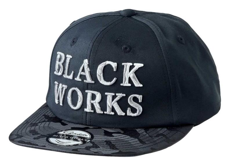 がまかつ(Gamakatsu) フラットブリムキャップ(BLACK WORKS)