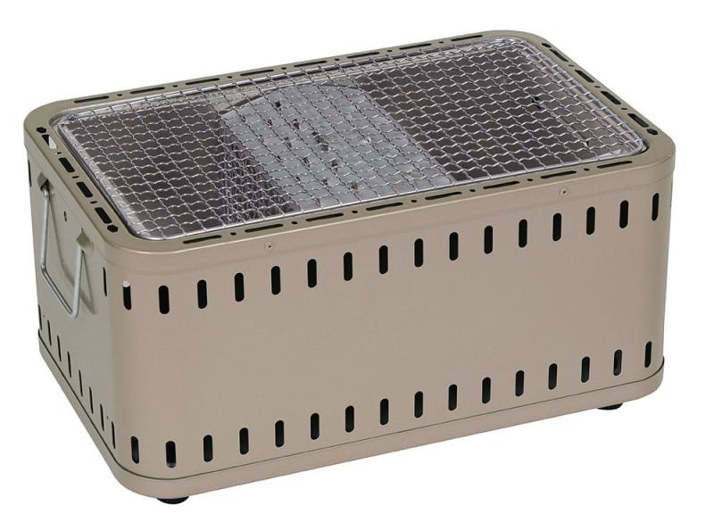 グリーンライフ(GREEN LIFE) 日本製 煙が少ない 熱くなりにくい バーベキュー BBQ 卓上 少煙シチリン L-390S