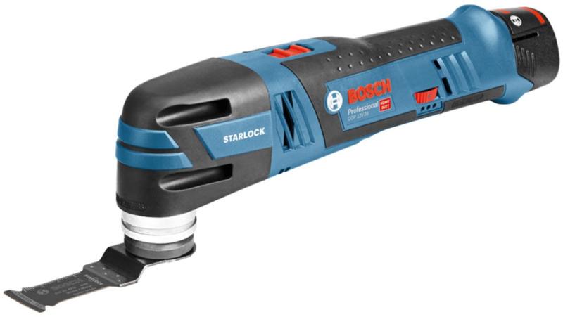 ボッシュ(BOSCH) 10.8V コードレスマルチツール(カットソー) (2.0Ahバッテリー1個・充電器・キャリングケース付)