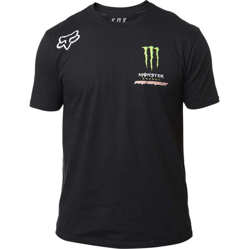 Fox Racing メンズ モンスターPCシャツ、M、ブラック|ビジョンストア