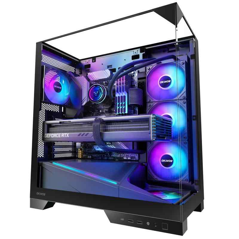Okinos Aqua 93 三面ピラー受け答えパソコン容れもの 黒いこと
