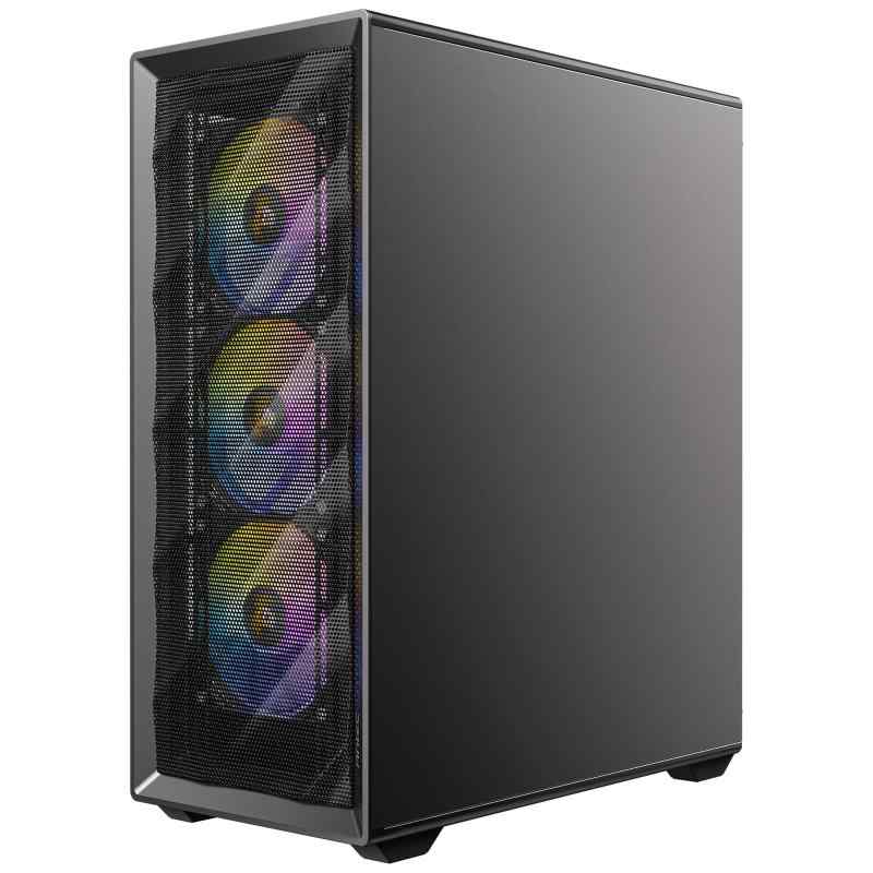Antec AX85 ARGB ATX相応う真っただ中楼観マイコン入れもの ARGB気違い4個判定基準積み上げる