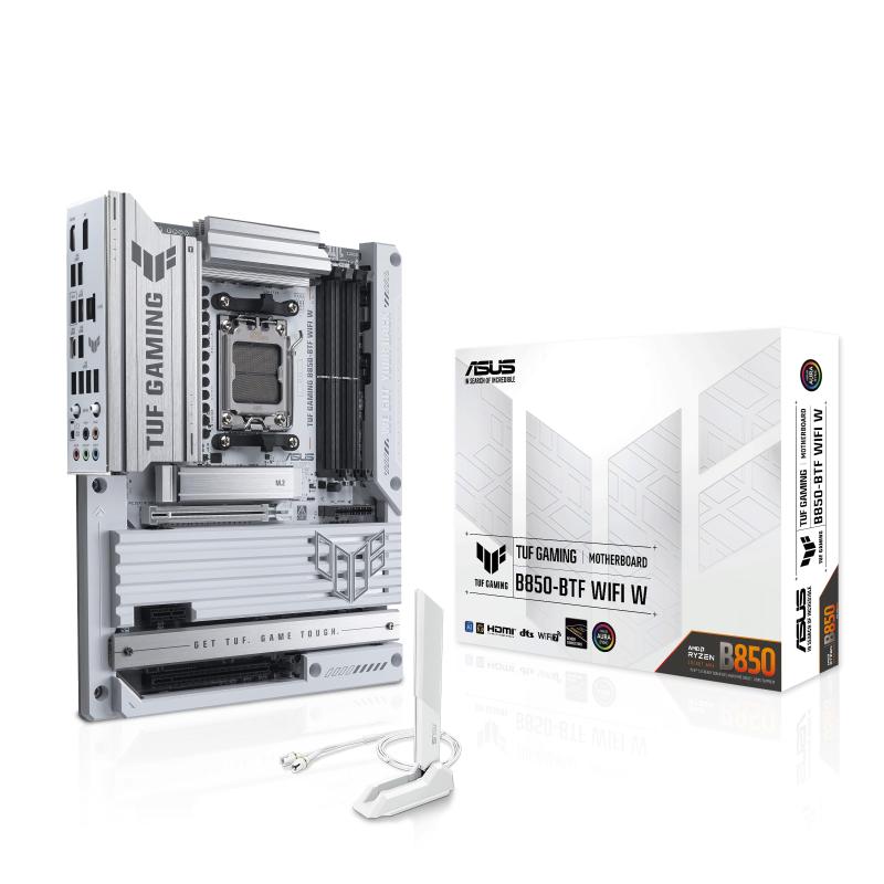 ASUS AMD Socket AM5 AMD Ryzen 9000 & 8000 & 7000 シリーズ B850 チップセット ATX マザーボード TUF GAMING B850-BTF WIFI W