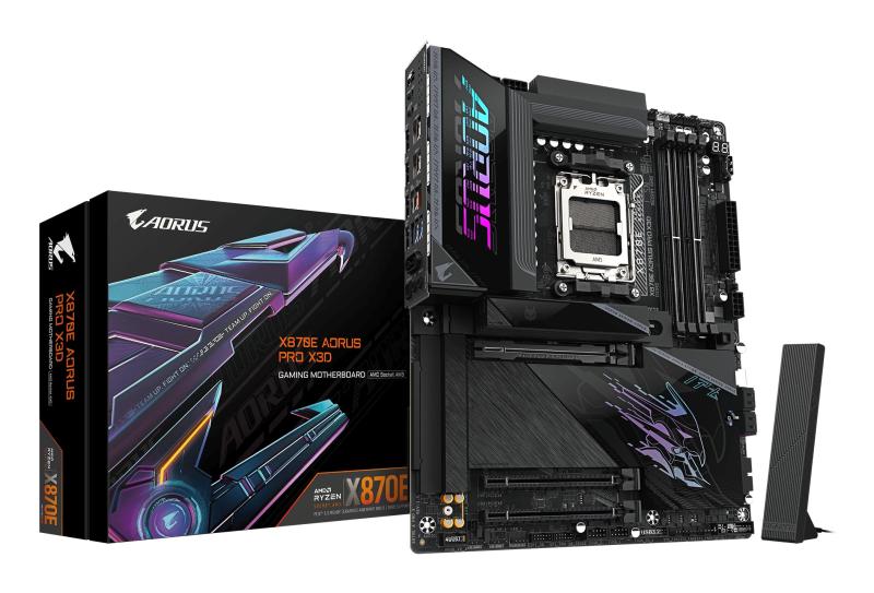 GIGABYTE X870E AORUS PRO X3D ATX母ちゃんゲーム盤 X870E A PRO X MB6933