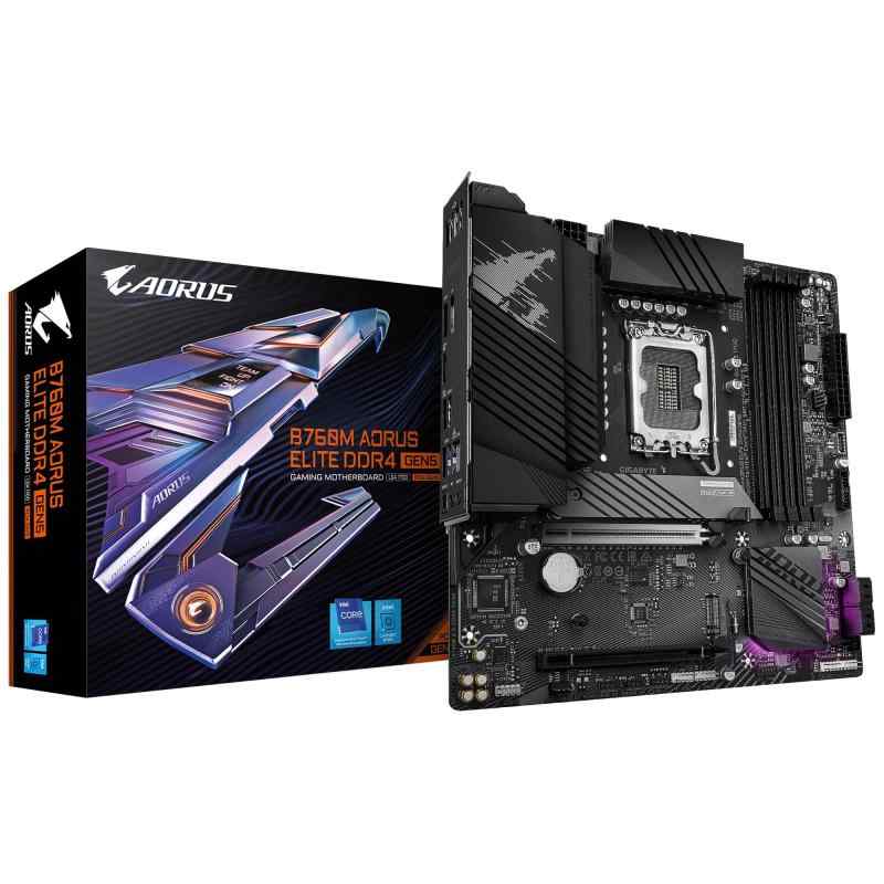 GIGABYTE B760M AORUS ELITE DDR4 GEN5 Micro-ATXマザーボード B760M A E DDR4 GEN5 MB6781