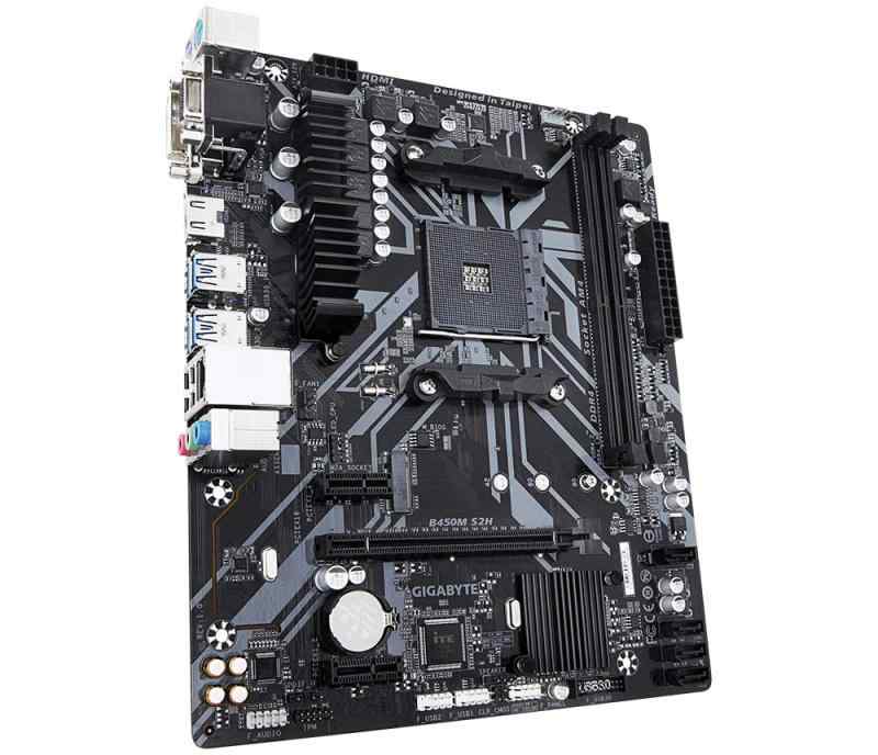 ギガバイトB450M S2H（ソケットAM4 / B450 / DDR4 / S-ATA 600 /マイクロATX） 25,146円