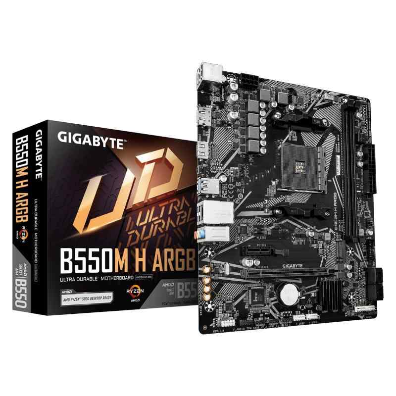 GIGABYTE B550M H ARGB Micro-ATX母ちゃんゲーム盤 MB6995