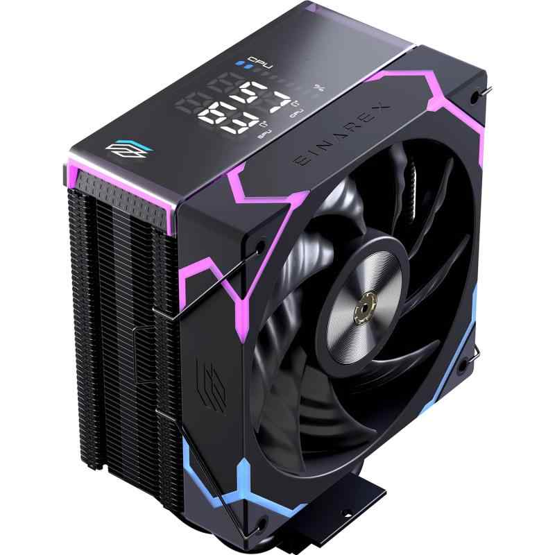 EINAREX エイナレックス Glide White 中央処理装置空調設備 空冷/リアルタイム体温書きあらわす/高冷やかす/静音/EX-12A愛読者積み上げる/Intel・AMD相応う