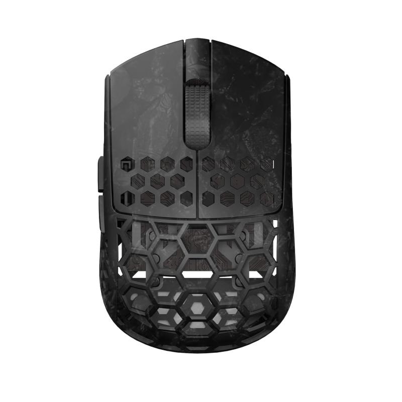 Darmoshark M5 M.P fish head 8K 無線電話 ゲーミングマウス 軽さ 38g 手の指手当て PAW3950 30000dpi Bluetooth 2.4Ghz USB-C