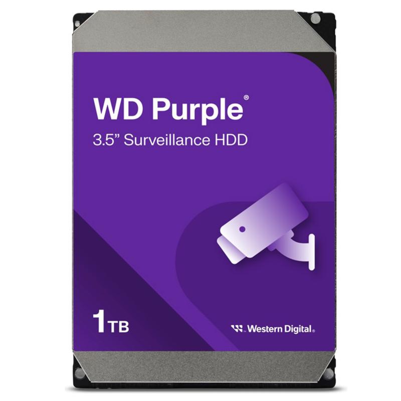 Western Digital ウエスタンデジタル WD Purple Pro 監視用HDD ハードディスク CMR 3.5inch SATA 7200rpm キャッシュ256MB AllFrame AI 64台カメラ対応 エコパッケージ 【国内正規】