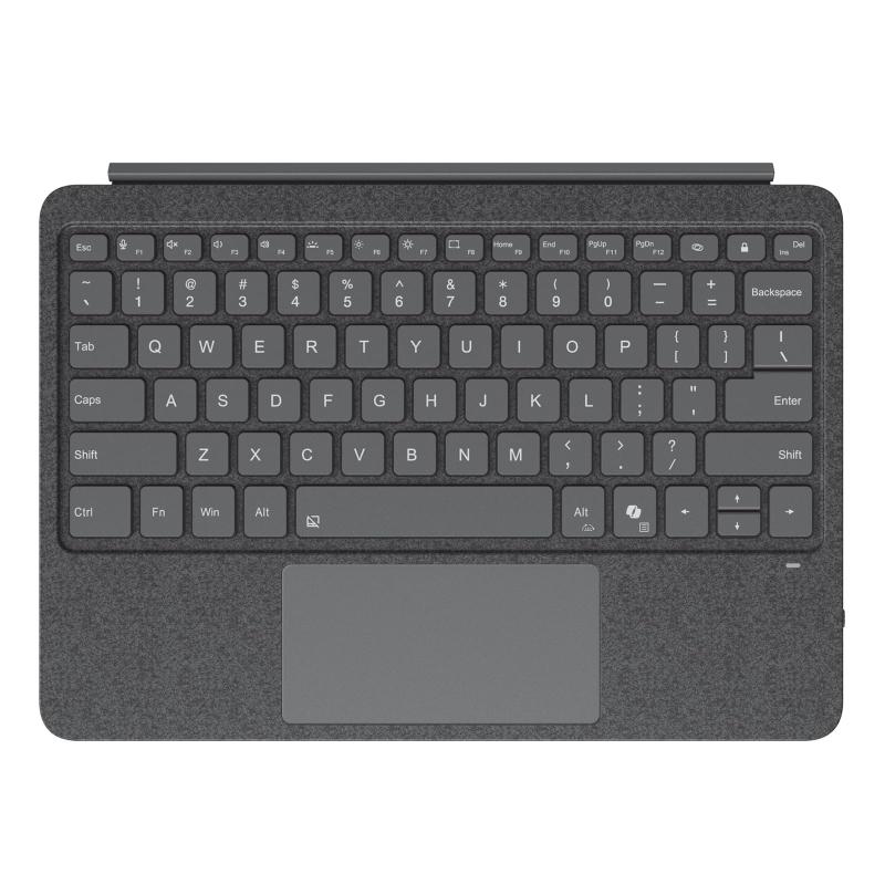 Surface Pro 12インチ (第12世代/2025年) 用 キーボード ワイヤレス サーフェス タブレットのキーボード タッチパッド付き 7色バックライト Typ-C充電式 軽量 薄型 カバー兼用 磁気吸着 分離使用可 U｜ビジョンストア