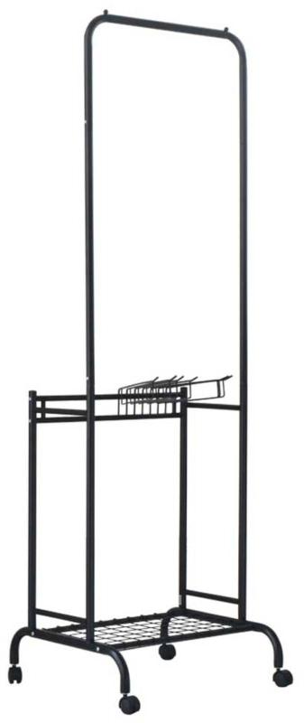 ビーワーススタイル ビーワースセレクション ハンガー仕合わせ 牢固たる 大静電容量 W58.5×D54×H181珊 キャスター付き添い人 ルーフラック付き添い人 御召しもの納める 一人暮らし 厚地の外套ハンガー か細い 省間隔文字