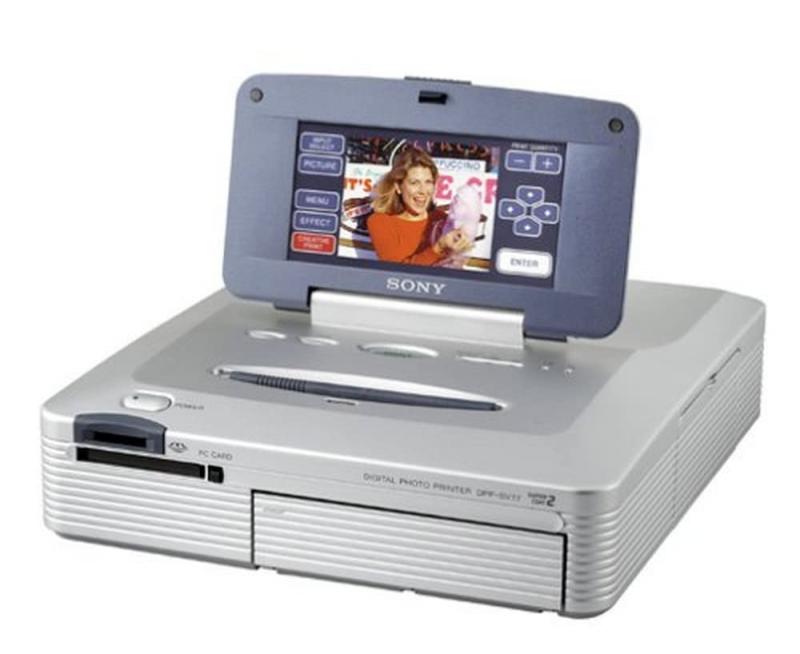 Sony DPP-SV77 デジタルフォトプリンター 折りたたみモニター付き｜ビジョンストア