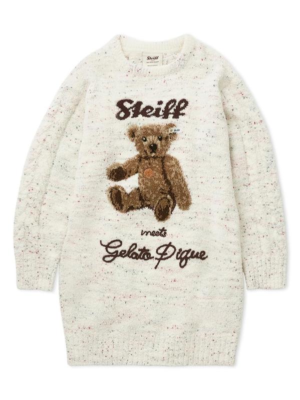 gelato pique(ジェラート ピケ) 【Steiff】パウダーネップジャガードワンピースPWNO255036レディース