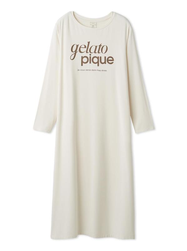 gelato pique(ジェラート ピケ) レーヨンロゴワンピースPWCO255322レディース