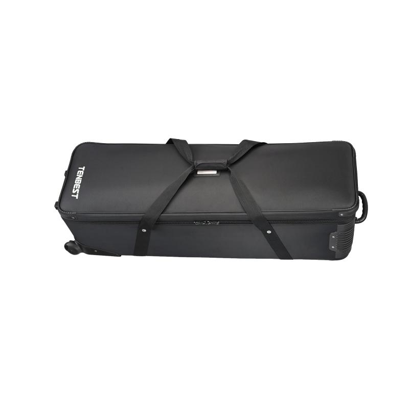 TENBEST 写真スタジオ機器ケース ローリングバッグ 120x38x33 cm 大容量 防水 1680D ナイロン生地 撮影用フラッシュ、ライトスタンド、しゃしんだい、三脚、リフレクター、傘などに適用|ビジョンストア