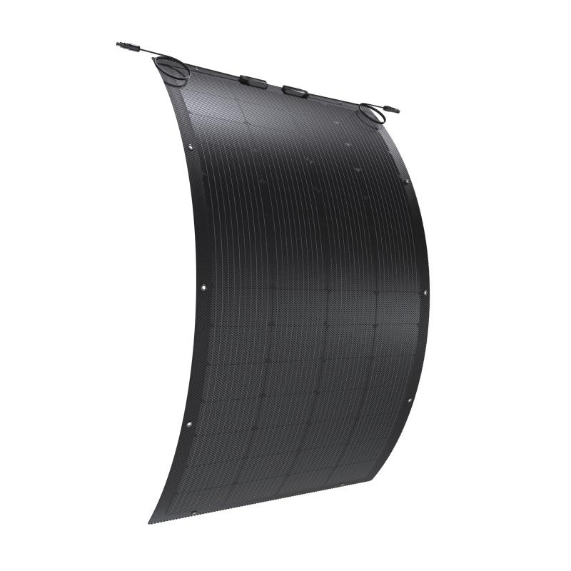 Sanraifu ソーラーパネル フレキシブル 200W 単結晶 ETFE フレキシブルソーラーパネル 270&deg;折り曲げ可能 0.25cm超薄型ポータブル IP68防水 23%変換率 バッテリーシステム、キャンプ、緊急用、屋外屋｜ビジョンストア