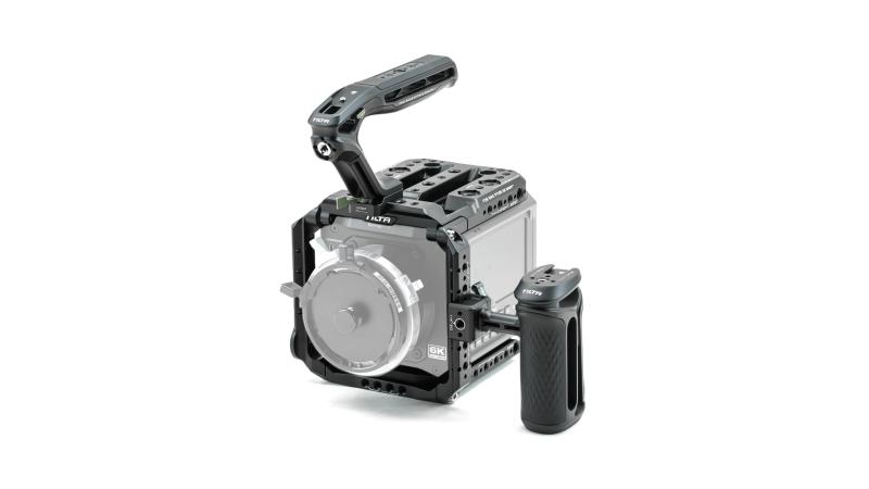 TILTA カメラケージ Blackmagic PYXIS 6K対応 Xenoトップハンドル、Xenoサイドハンドル、サイドプレート、ボトムプレート付き - ベーシックキット ES-T21-A｜ビジョンストア