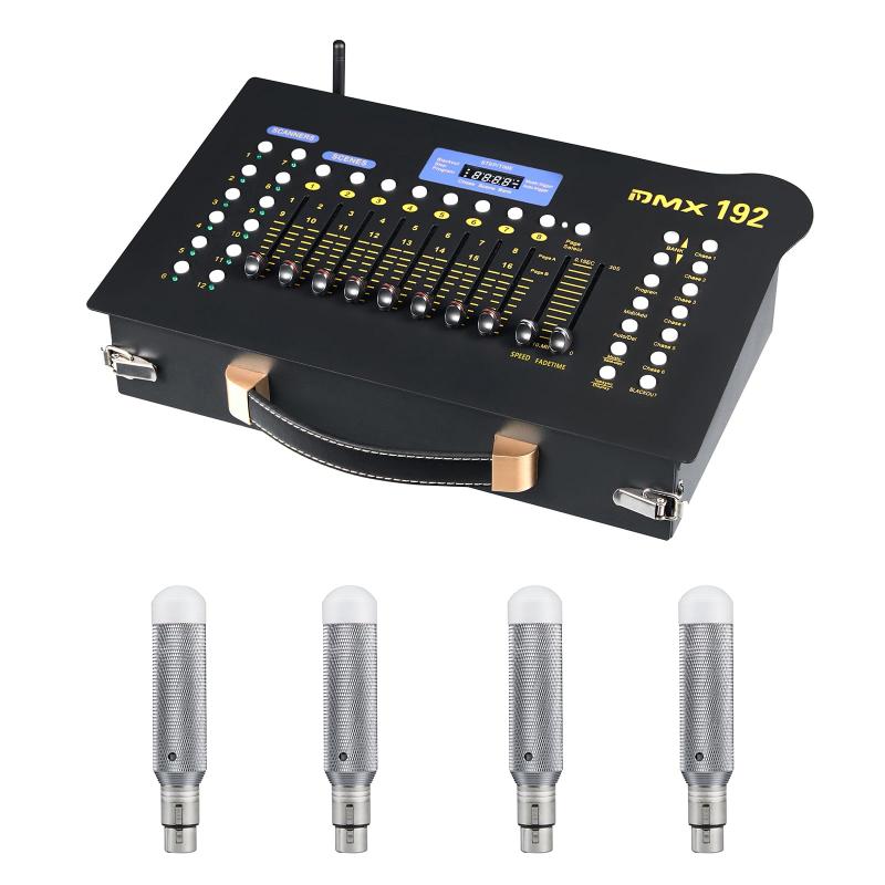 Daconovo ステージパーティーバー照明ショー用ポータブルDMX 192コントローラーコンソール｜ビジョンストア
