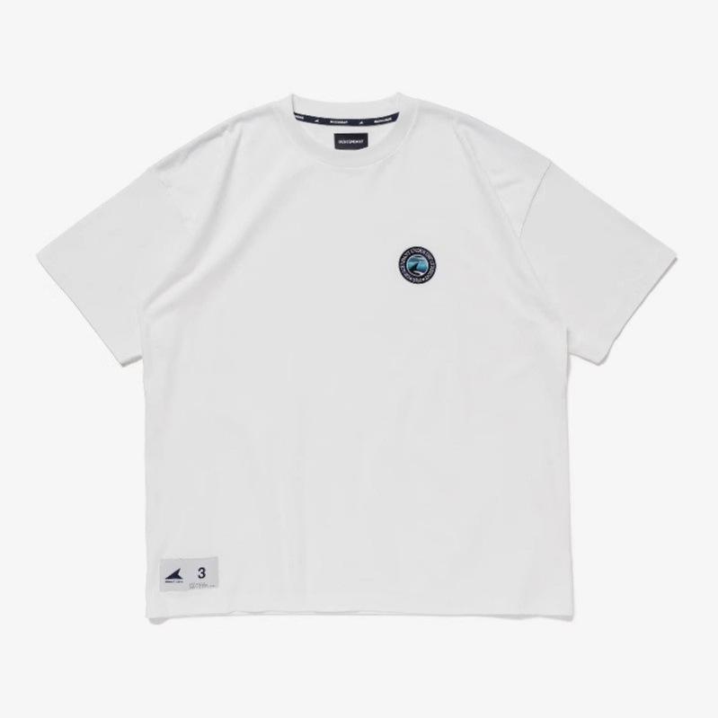 Tシャツ メンズ 半袖 丸首 クルーネック カットソー トップス ティーシャツ 男性用 カジュアル プルオーバー ゆったり ビッグシルエット オーバーサイズ 無地 ストリート おしゃれ かっこ シンプル デイリー 普段使い 通勤 通学(x5)｜ビジョンストア