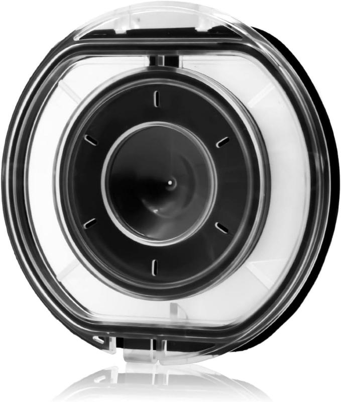 Emdou底蓋 適用Dysonダイソン掃除機 V7 V8 SV10 SV11 V8 slim 用底蓋 掃除機交換部品 ダートカップ蓋 ダストビン部品 ゴミ箱ビン蓋 シールリング付き