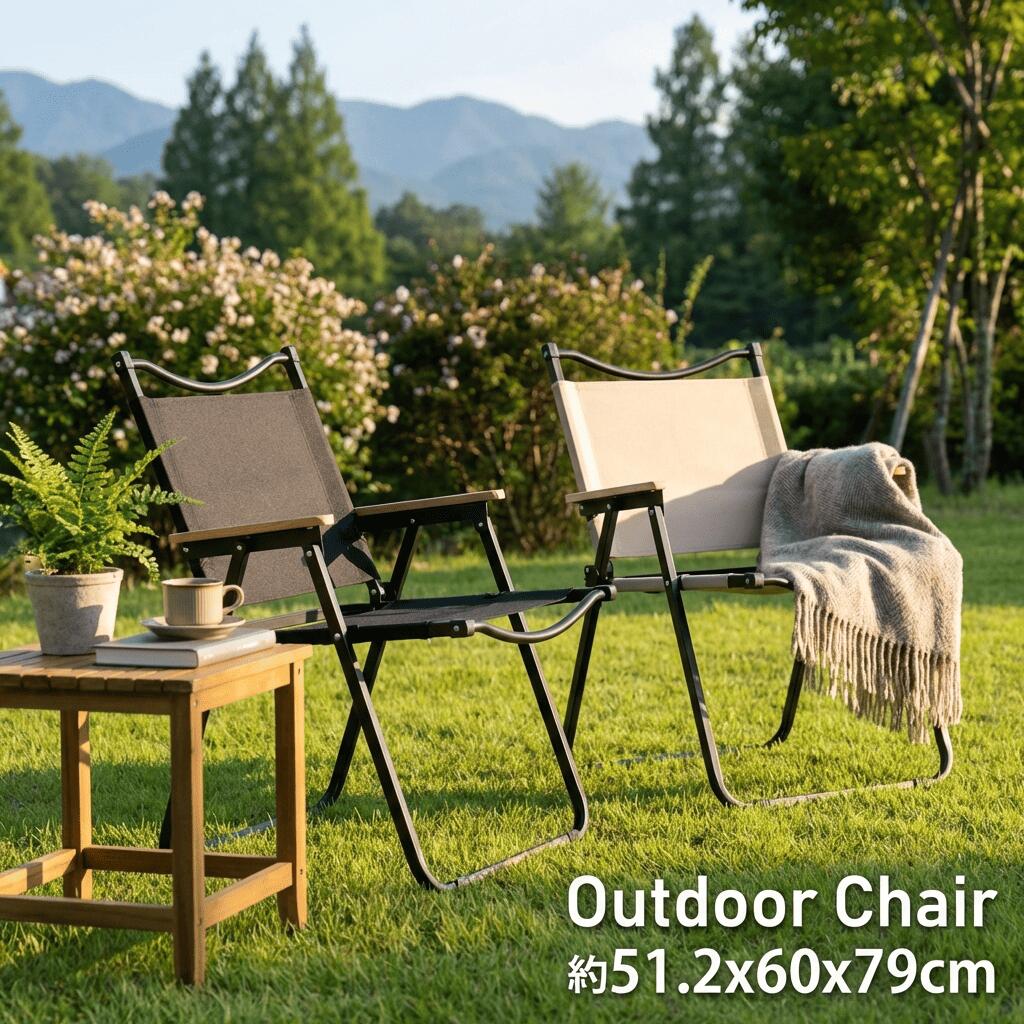 楽天市場】コールマン アウトドアチェア2点セット サイドテーブル付