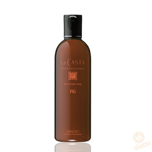 全品ポイント3倍！ラ・カスタ プロフェッショナル AG ( エイジング ) ソープ 300ml ( La CASTA ラカスタ ヘアエステライン プロ仕様 美容室専売品 ハーブ オーガニック プレゼント 美容師 )