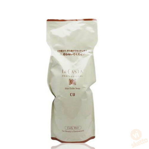 全品ポイント3倍！ラ・カスタ プロフェッショナル CU ( カーリー ) ソープ 600ml ( La CASTA ラカスタ ヘアエステライン プロ仕様 美容室専売品 ハーブ オーガニック プレゼント 美容師 )