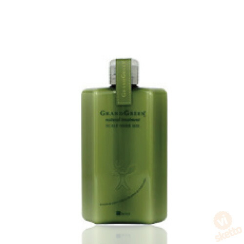 全品ポイント2倍！ニューウェイジャパン グラングリーン ナチュラル トリートメント 250g (ヘアケア treatment オーガニックハーブ うるおい成分 乾燥対策 シアバター )