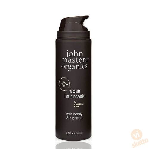 ジョンマスターオーガニック H&Hリペアヘアマスク (ハニー＆ハイビスカス) 125g (JOHN MASTERS ORGANICS ヘアケア 美容専売 オーガニック )