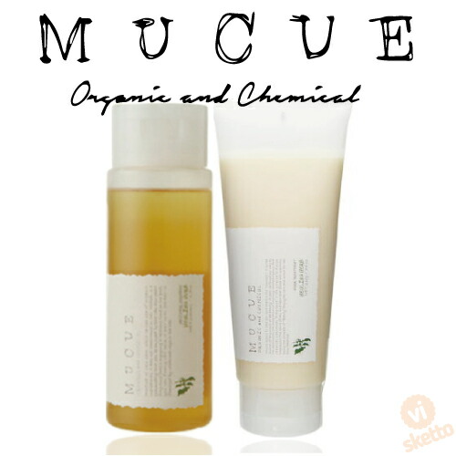 全品ポイント2倍！[SET] ムクエ MUCUE ヒーリングハーブ シャンプー 210ml ヘアトリートメント 210g ( 美容室 専売 いい香り オーガニック 自然派 ダメージケア 修復 ORGANIC and CHEMICAL TREATMENT HEALING HERB )