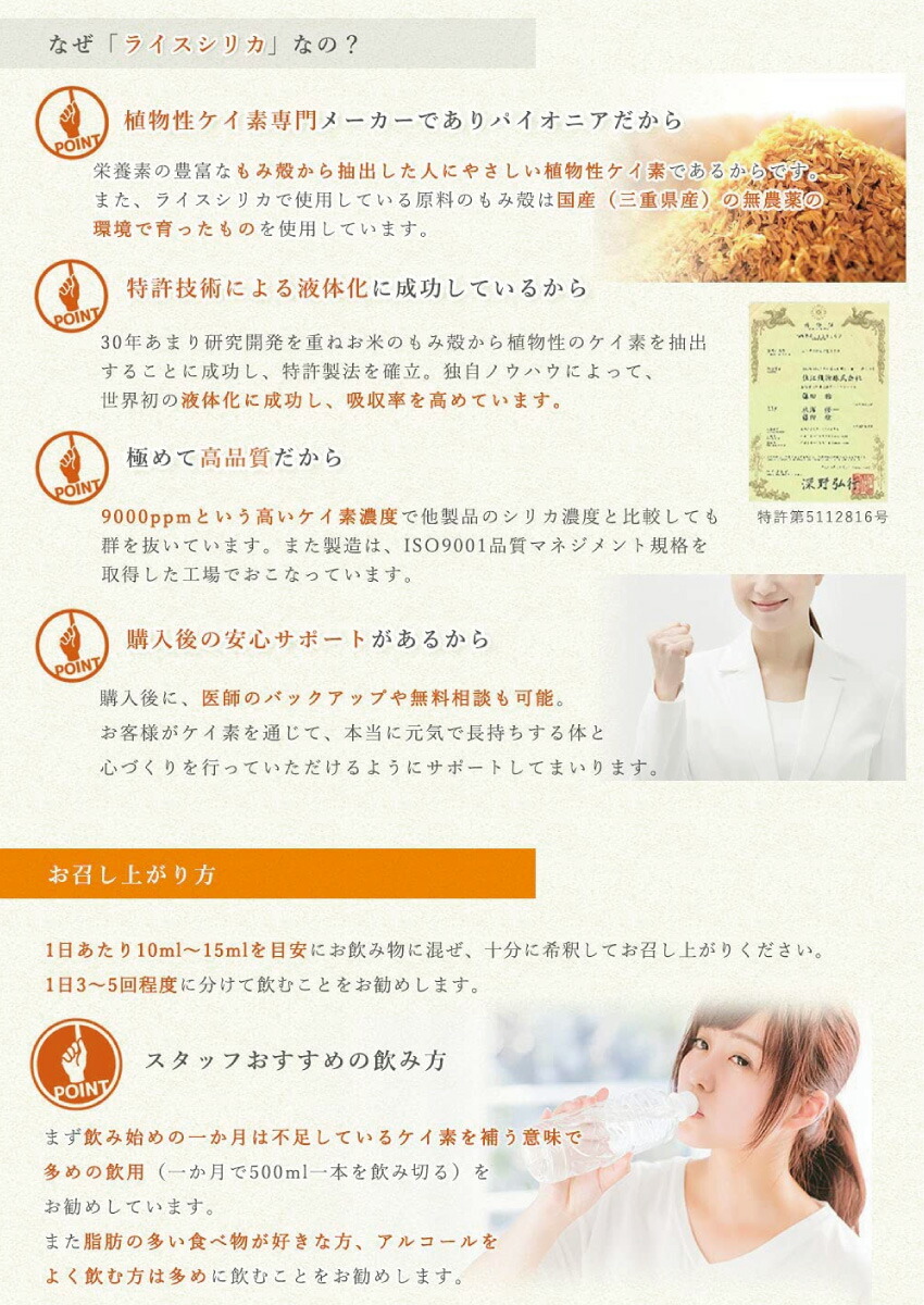 ポイント5倍 ライスシリカ 糖尿病 脂肪 認定販売店 美容 50g Rice 水溶性 Cilica
