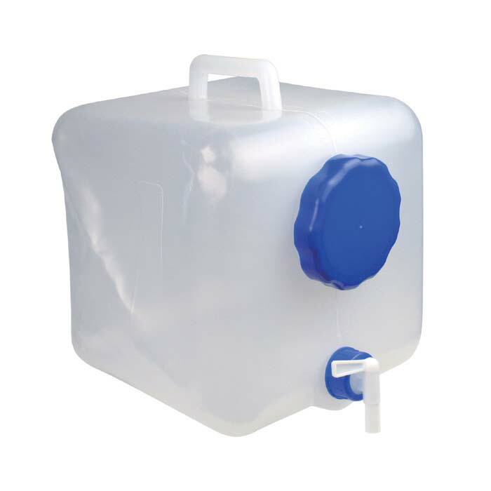 市場 防災用 広口タイプ 水 16l ウォータータンク 折りたたみ式 飲料水 給水タンク