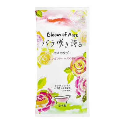 【百貨店SALE_10%OFF】【SG】 一風呂剤 リッチバスパウダー 薔薇咲き誇るII 日本製 800個/100個/10個/1個