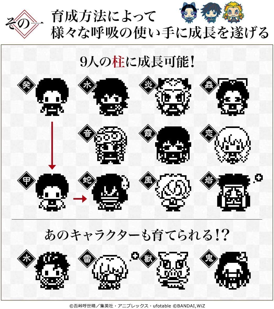 楽天市場 きめつたまごっち たんじろうっちカラー ねずこっちカラー 2種セット 鬼滅の刃 送料無料 Vitabon Japan