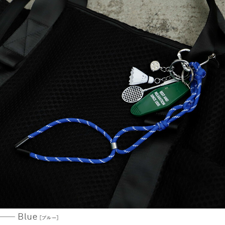 バッグチャーム パラコード ストラップ かわいい 部活