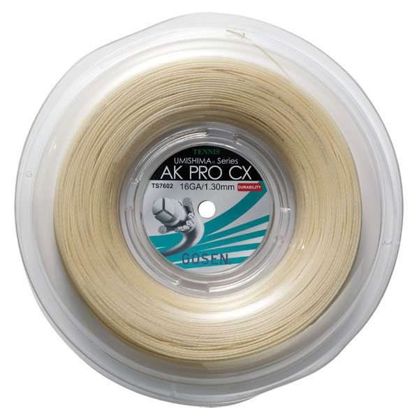 ゴーセン メンズ レディース テックガット マルチ CX 17/TECGUT MULTI CX 17 テニス用品 ロール 送料無料 GOSEN TS7602NA 楽天市場】ゴーセン メンズ レディース テックガット マルチ CX 17