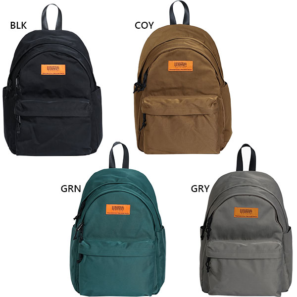 17L ユニバーサル大層らしい櫂 メンズ レディース スラントデイパック 背嚢 うしろ側容器に並べる 御徒面子 鞄 黒いこと 黒 薄墨色 緑であること 薄墨色 緑 貨物輸送無料 UNIVERSAL OVERALL UVO-030A