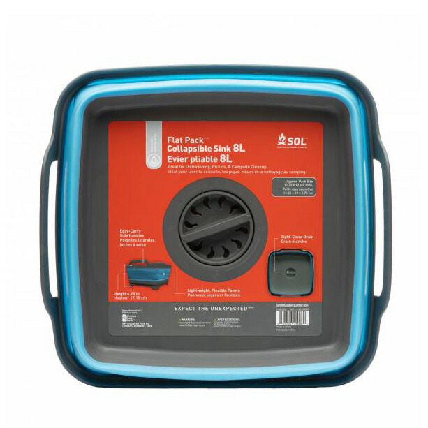 楽天市場】SOL(エスオーエル) フラットパックシンク 8L 折りたたみ