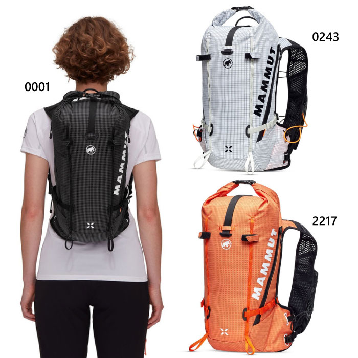 15L マムート メンズ レディース トリオン Trion リュックサック デイパック バックパック バッグ 鞄 登山 クライミング ホワイト 白 ブラック 黒 オレンジ 送料無料 Mammut 2520-00981